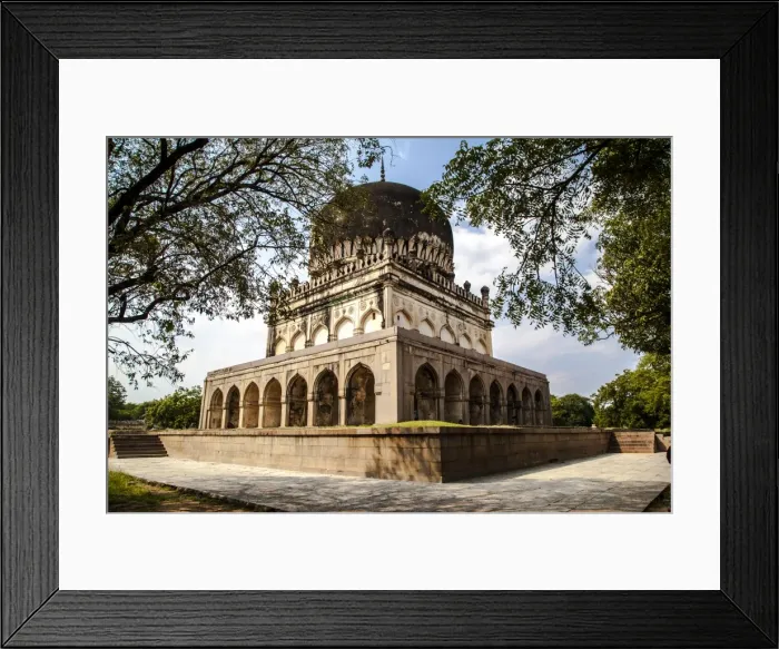 Framed Print : Qutab Sahi Heritage Park, Hyderabad, Andra Pradesh, India, Asia Framed Print : Qutab Sahi Heritage Park, Hyderabad, Andra Pradesh, India, Asia