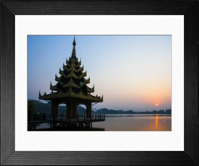 Framed Print : Early morning view of Royal Kaytumadi Hotel, Toungoo, Myanmar (Burma), Asia Framed Print : Early morning view of Royal Kaytumadi Hotel, Toungoo, Myanmar (Burma), Asia