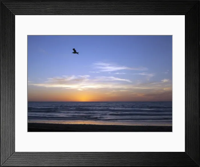 Framed Print : Sunset over La Jolla Coast, California, United States of America, North America Framed Print : Sunset over La Jolla Coast, California, United States of America, North America
