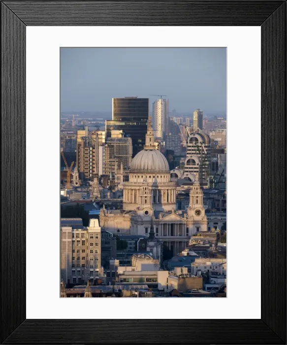 Framed Print : St. Pauls Cathedral and skyline, London, England, United Kingdom, Europe Framed Print : St. Pauls Cathedral and skyline, London, England, United Kingdom, Europe