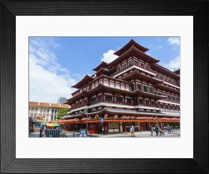 Framed Print : Buddha Tooth Relic Temple, Chinatown, Singapore, Southeast Asia, Asia Framed Print : Buddha Tooth Relic Temple, Chinatown, Singapore, Southeast Asia, Asia
