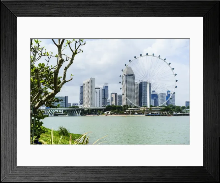 Framed Print : The Singapore Flyer ferris wheel, Marina Bay, Singapore, Southeast Asia, Asia Framed Print : The Singapore Flyer ferris wheel, Marina Bay, Singapore, Southeast Asia, Asia