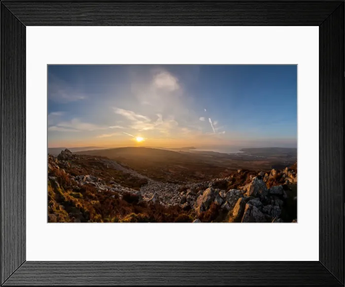 Framed Print : Carn Ingli looking towards Newport, Pembrokeshire, Wales, United Kingdom, Europe Framed Print : Carn Ingli looking towards Newport, Pembrokeshire, Wales, United Kingdom, Europe