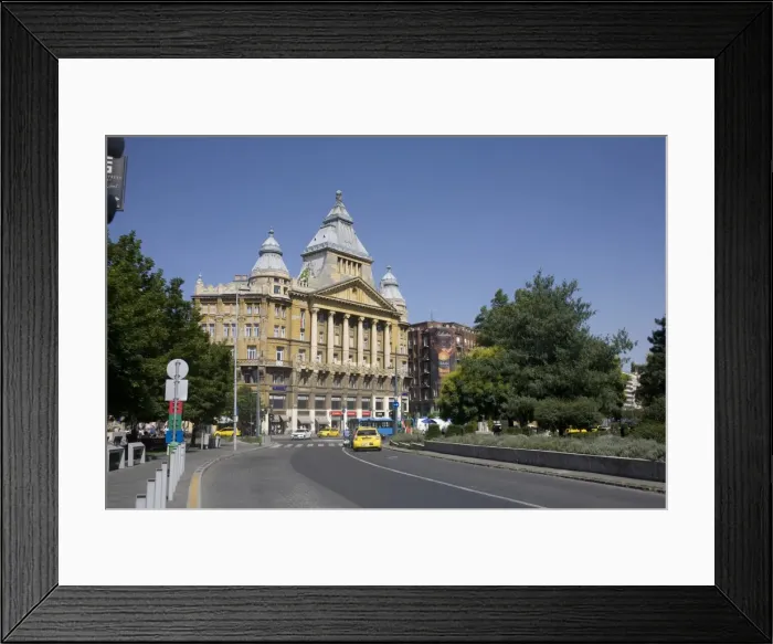 Framed Print : Deak Ferenc Square with the former Anker Palace, Budapest, Hungary, Europe Framed Print : Deak Ferenc Square with the former Anker Palace, Budapest, Hungary, Europe