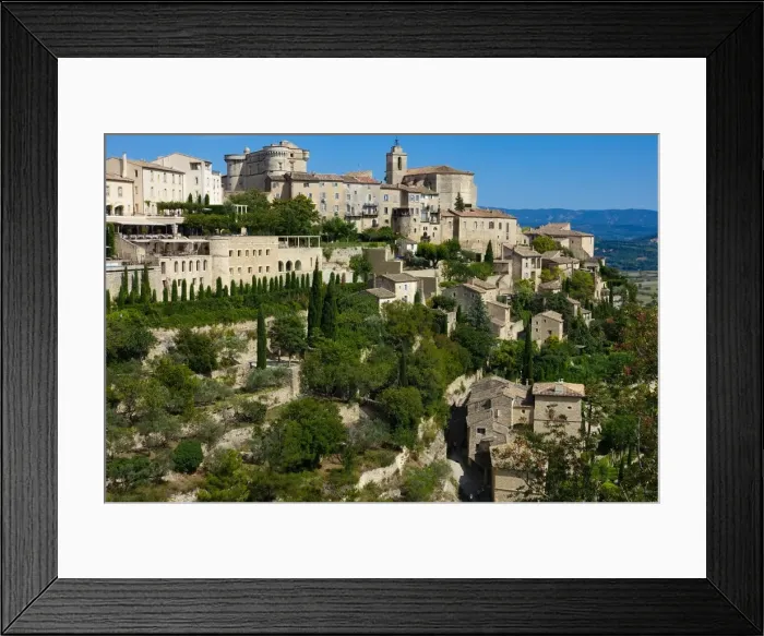 Framed Print : Hilltop village of Gordes, Vaucluse, Provence, France, Europe Framed Print : Hilltop village of Gordes, Vaucluse, Provence, France, Europe