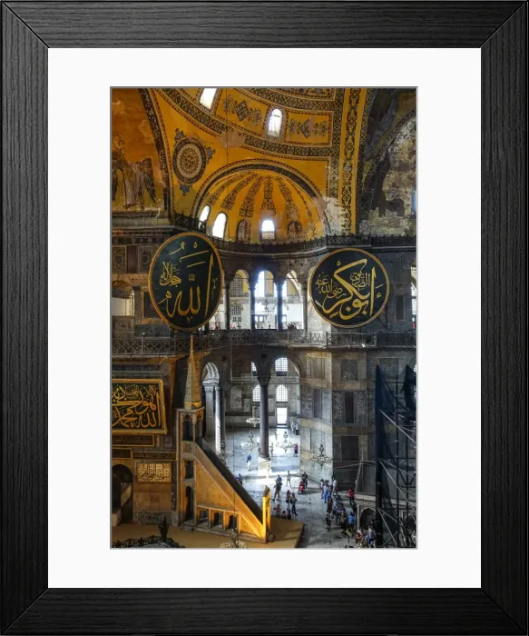 Framed Print : Haghia Sofia interior, UNESCO World Heritage Site, Istanbul, Turkey, Europe Framed Print : Haghia Sofia interior, UNESCO World Heritage Site, Istanbul, Turkey, Europe