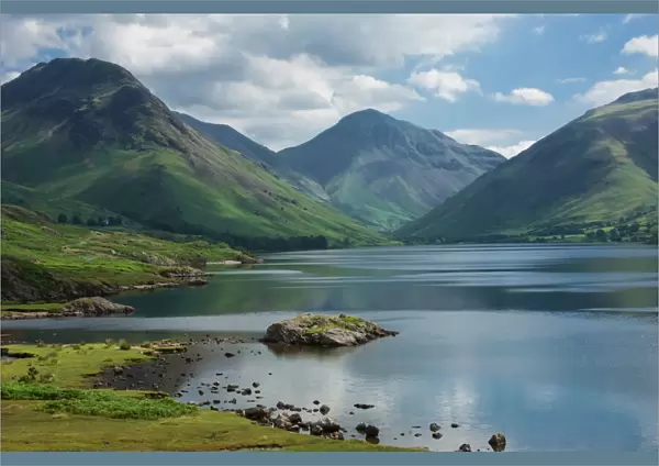 Great Gable, and Yewbarrow, Lake Wastwater, Wasdale, Lake District National Park