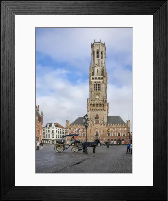 Framed Print : Belfry, Market Place, Bruges, UNESCO World Heritage Site, Belgium, Europe Framed Print : Belfry, Market Place, Bruges, UNESCO World Heritage Site, Belgium, Europe