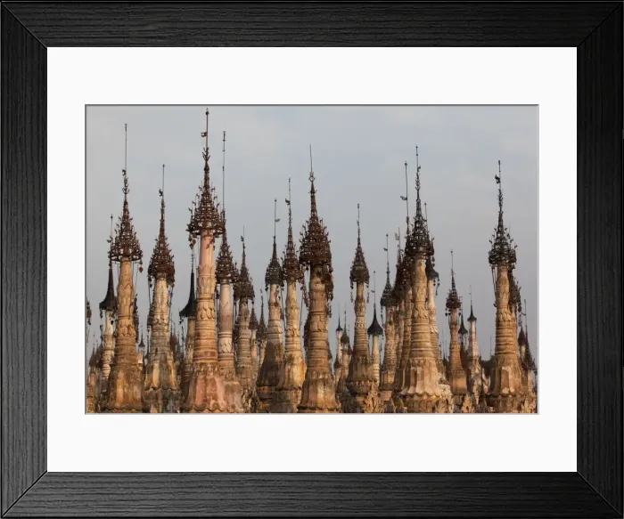 Framed Print : Kakku Pagoda Complex, Shan State, Myanmar (Burma), Asia Framed Print : Kakku Pagoda Complex, Shan State, Myanmar (Burma), Asia