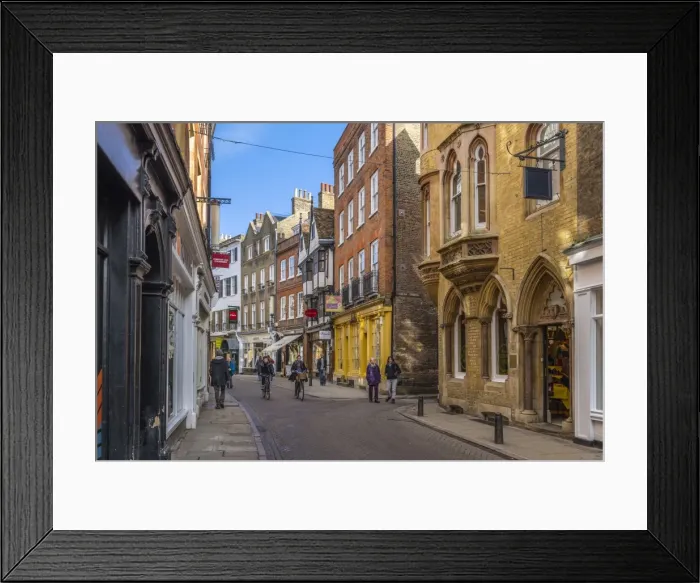 Framed Print : Trinity Street, Cambridge, Cambridgeshire, England, United Kingdom, Europe Framed Print : Trinity Street, Cambridge, Cambridgeshire, England, United Kingdom, Europe