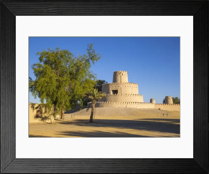 Framed Print : Al Jahili Fort, Al Ain, UNESCO World Heritage Site, Abu Dhabi, United Arab Emirates Framed Print : Al Jahili Fort, Al Ain, UNESCO World Heritage Site, Abu Dhabi, United Arab Emirates