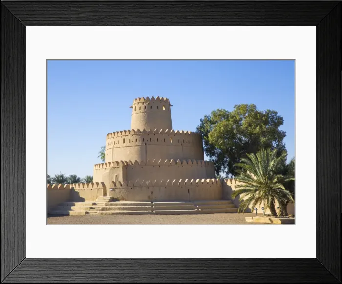 Framed Print : Al Jahili Fort, Al Ain, UNESCO World Heritage Site, Abu Dhabi, United Arab Emirates Framed Print : Al Jahili Fort, Al Ain, UNESCO World Heritage Site, Abu Dhabi, United Arab Emirates
