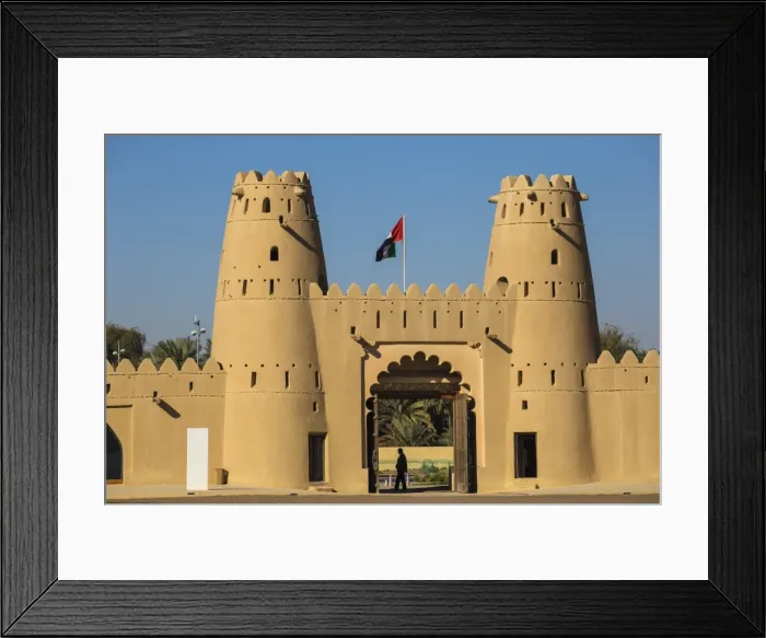 Framed Print : Al Jahili Fort, Al Ain, UNESCO World Heritage Site, Abu Dhabi, United Arab Emirates Framed Print : Al Jahili Fort, Al Ain, UNESCO World Heritage Site, Abu Dhabi, United Arab Emirates