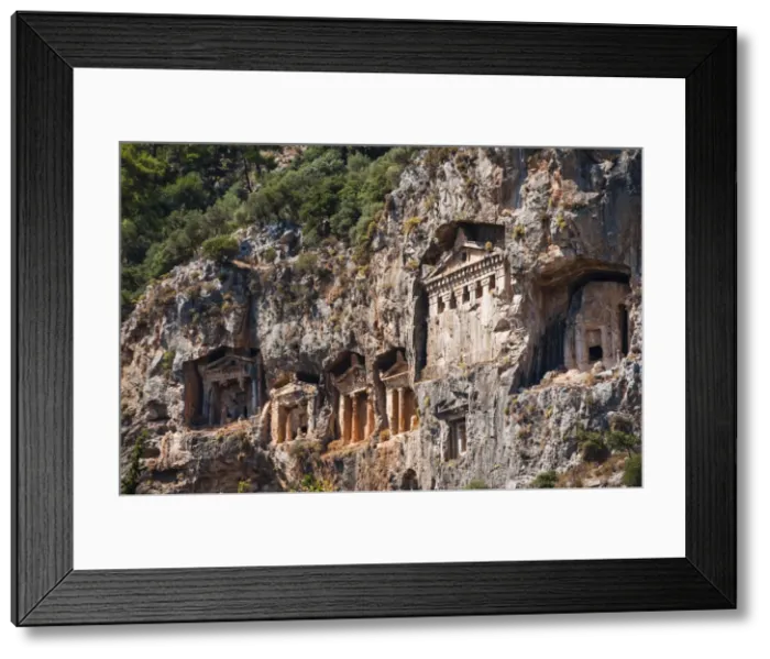 Framed Print : Lycian tombs, Dalyan, Mugla Province, Anatolia, Turkey, Asia Minor, Eurasia Framed Print : Lycian tombs, Dalyan, Mugla Province, Anatolia, Turkey, Asia Minor, Eurasia