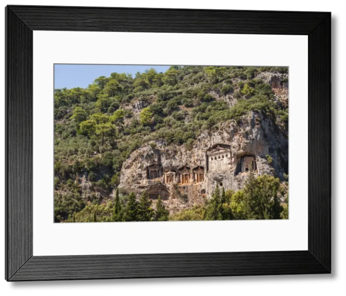 Framed Print : Lycian tombs, Dalyan, Mugla Province, Anatolia, Turkey, Asia Minor, Eurasia Framed Print : Lycian tombs, Dalyan, Mugla Province, Anatolia, Turkey, Asia Minor, Eurasia