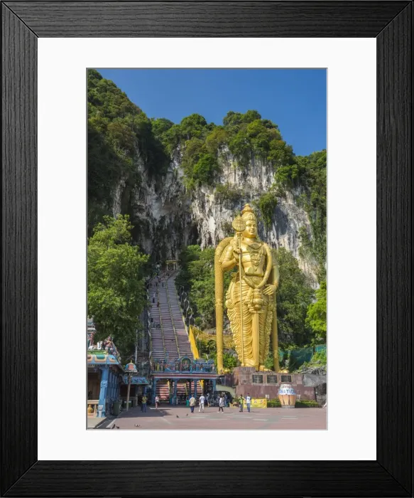 Framed Print : Lord Murugan dtatue, the largest statue of a Hindu Deity in Malaysia at the entrance to Batu Caves Framed Print : Lord Murugan dtatue, the largest statue of a Hindu Deity in Malaysia at the entrance to Batu Caves