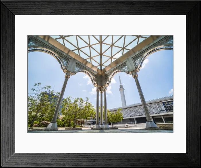 Framed Print : National Mosque (Masjid Negara Mosque) (Grand Mosque), Kuala Lumpur, Malaysia, Southeast Asia Framed Print : National Mosque (Masjid Negara Mosque) (Grand Mosque), Kuala Lumpur, Malaysia, Southeast Asia