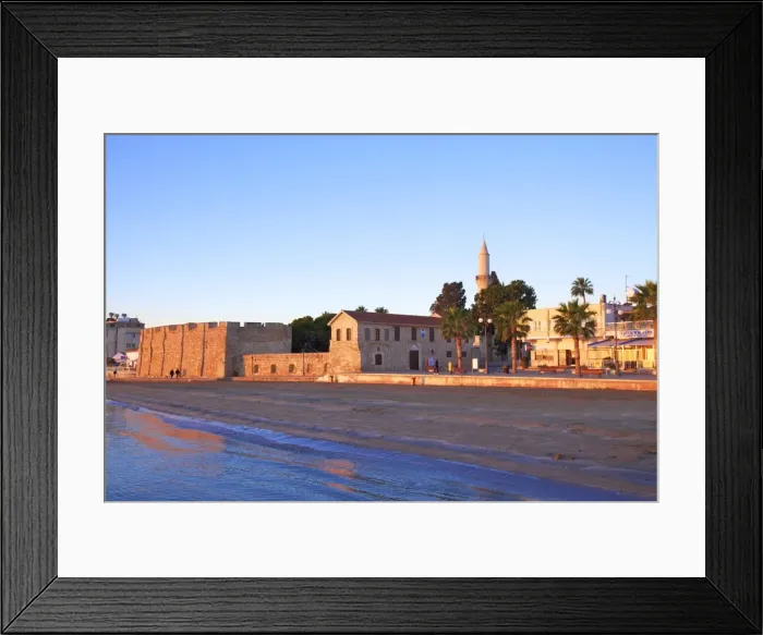 Framed Print : Larnaka Fort, Medieval Museum and Mosque, Larnaka, Cyprus, Eastern Mediterranean Sea Framed Print : Larnaka Fort, Medieval Museum and Mosque, Larnaka, Cyprus, Eastern Mediterranean Sea