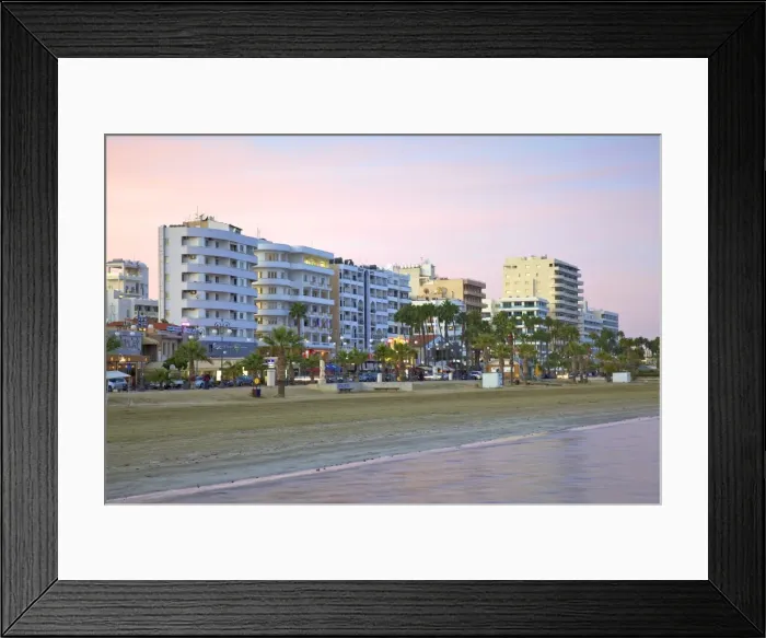 Framed Print : Beach at Larnaka, Larnaka, Cyprus, Eastern Mediterranean Sea, Europe Framed Print : Beach at Larnaka, Larnaka, Cyprus, Eastern Mediterranean Sea, Europe