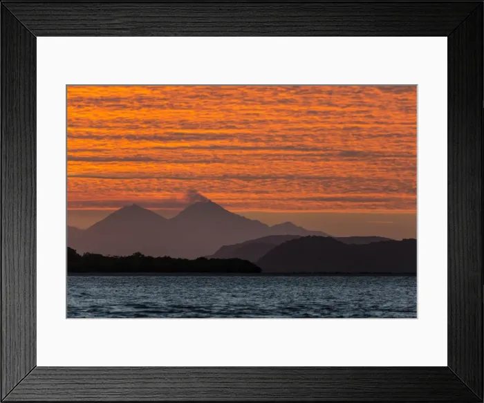 Framed Print : Sunset over Komodo National Park, Rinca Island, Flores Sea, Indonesia, Southeast Asia Framed Print : Sunset over Komodo National Park, Rinca Island, Flores Sea, Indonesia, Southeast Asia