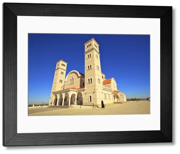 Framed Print : Church, Kornos, Cyprus, Eastern Mediterranean Sea, Europe