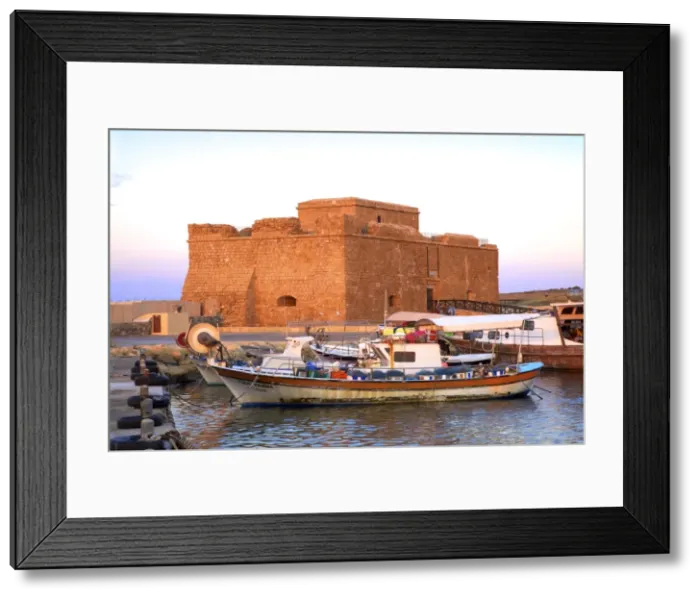 Framed Print : Paphos Castle, Paphos, Cyprus, Eastern Mediterranean Sea, Europe Framed Print : Paphos Castle, Paphos, Cyprus, Eastern Mediterranean Sea, Europe