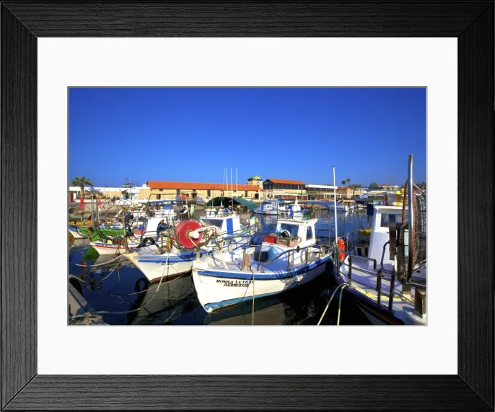 Framed Print : Paphos Harbour, Paphos, Cyprus, Eastern Mediterranean Sea, Europe Framed Print : Paphos Harbour, Paphos, Cyprus, Eastern Mediterranean Sea, Europe