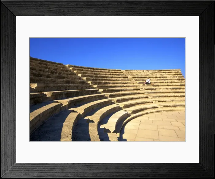 Framed Print : Roman Odeon, Kato Paphos Archaeological Park, UNESCO World Heritage Site, Paphos Framed Print : Roman Odeon, Kato Paphos Archaeological Park, UNESCO World Heritage Site, Paphos