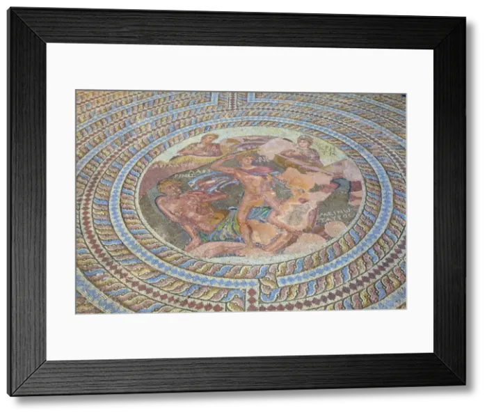 Framed Print : Mosaics at Kato Paphos Archaeological Park, UNESCO World Heritage Site, Paphos, Cyprus Framed Print : Mosaics at Kato Paphos Archaeological Park, UNESCO World Heritage Site, Paphos, Cyprus
