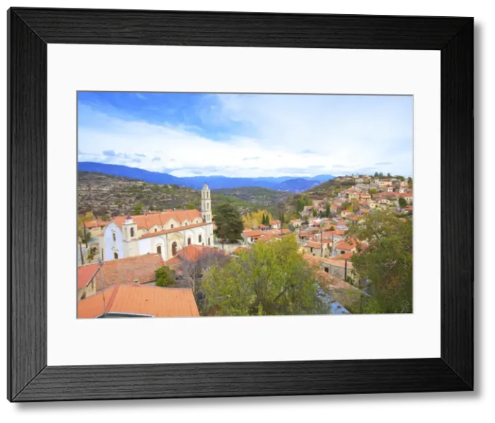 Framed Print : Lofou, Cyprus, Eastern Mediterranean, Europe Framed Print : Lofou, Cyprus, Eastern Mediterranean, Europe