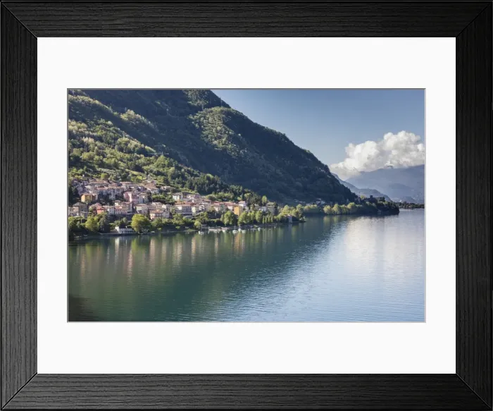 Framed Print : View of the village of Dorio, Lake Como, Province of Lecco, Italian Lakes, Lombardy Framed Print : View of the village of Dorio, Lake Como, Province of Lecco, Italian Lakes, Lombardy