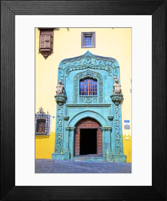 Framed Print : Casa de Colon, Vegueta Old Town, Las Palmas de Gran Canaria, Gran Canaria, Canary Islands Framed Print : Casa de Colon, Vegueta Old Town, Las Palmas de Gran Canaria, Gran Canaria, Canary Islands
