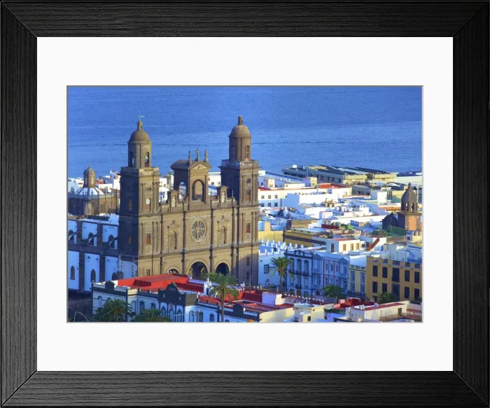 Framed Print : Santa Ana Cathedral, Vegueta Old Town, Las Palmas de Gran Canaria, Gran Canaria, Canary Islands Framed Print : Santa Ana Cathedral, Vegueta Old Town, Las Palmas de Gran Canaria, Gran Canaria, Canary Islands