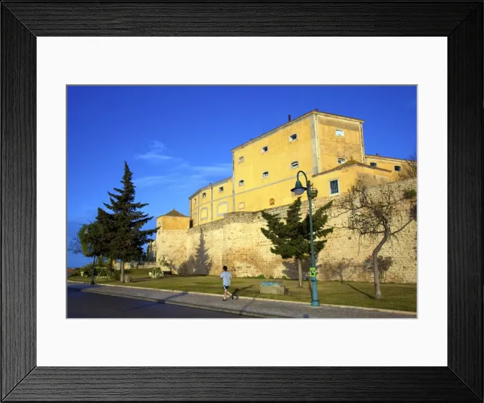 Framed Print : Old Fortress Walls, Faro, Algarve, Algarve, Portugal, Europe Framed Print : Old Fortress Walls, Faro, Algarve, Algarve, Portugal, Europe