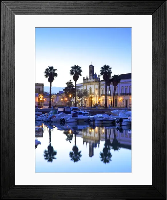 Framed Print : View of Arco da Vila across The Harbour, Faro, Eastern Algarve, Algarve, Portugal, Europe Framed Print : View of Arco da Vila across The Harbour, Faro, Eastern Algarve, Algarve, Portugal, Europe
