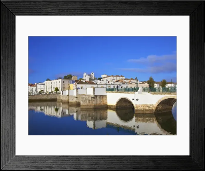 Framed Print : Roman Bridge, Tavira, Eastern Algarve, Algarve, Portugal, Europe Framed Print : Roman Bridge, Tavira, Eastern Algarve, Algarve, Portugal, Europe