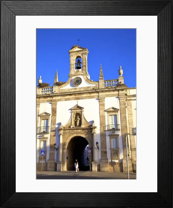 Framed Print : Arco da Vila, Faro, Eastern Algarve, Algarve, Portugal, Europe Framed Print : Arco da Vila, Faro, Eastern Algarve, Algarve, Portugal, Europe