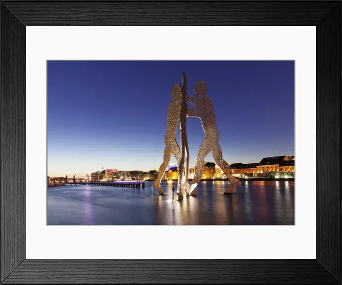 Framed Print : Molecule Man by Jonathan Borofsky, Spree River, Oberbaum Brdige, TV Tower, Treptow Framed Print : Molecule Man by Jonathan Borofsky, Spree River, Oberbaum Brdige, TV Tower, Treptow