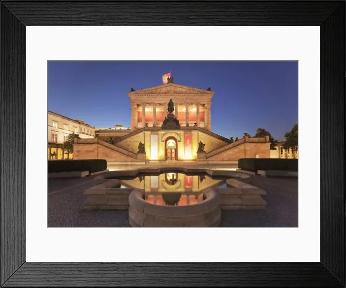 Framed Print : Alte Nationalgalerie (Old National Gallery), Museum Island, UNESCO World Heritage Site Framed Print : Alte Nationalgalerie (Old National Gallery), Museum Island, UNESCO World Heritage Site