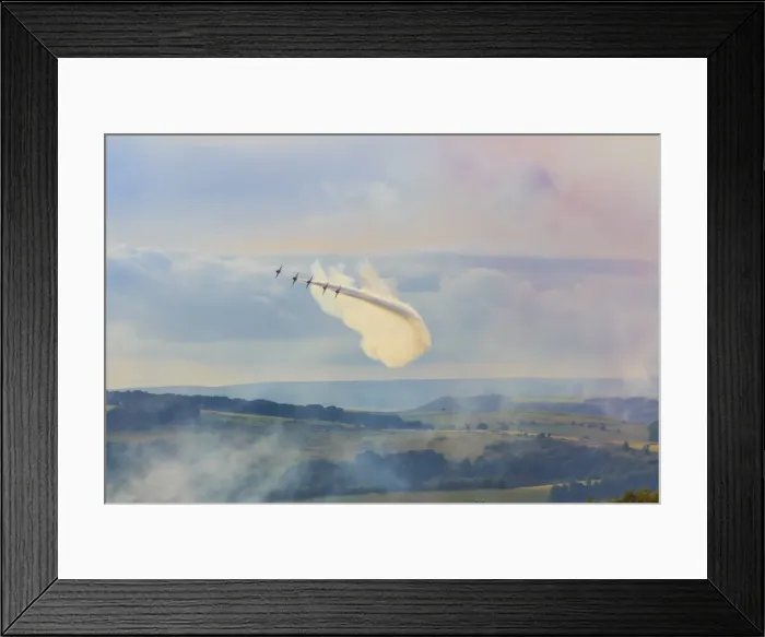 Framed Print : Red Arrows, Royal Air Force aerobatic display team, Peak District National Park, Derbyshire Framed Print : Red Arrows, Royal Air Force aerobatic display team, Peak District National Park, Derbyshire