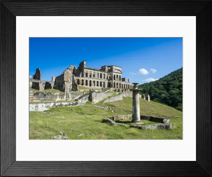 Framed Print : Palace Sans Souci, UNESCO World Heritage Site, Haiti, Caribbean, Central America Framed Print : Palace Sans Souci, UNESCO World Heritage Site, Haiti, Caribbean, Central America