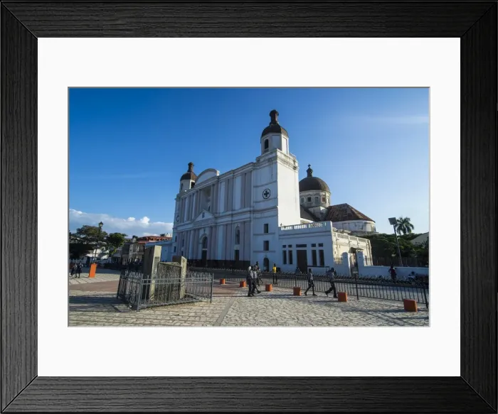 Framed Print : Cathedral Notre Dame on Place d Armes, Cap Haitien, Haiti, Caribbean, Central America Framed Print : Cathedral Notre Dame on Place d Armes, Cap Haitien, Haiti, Caribbean, Central America