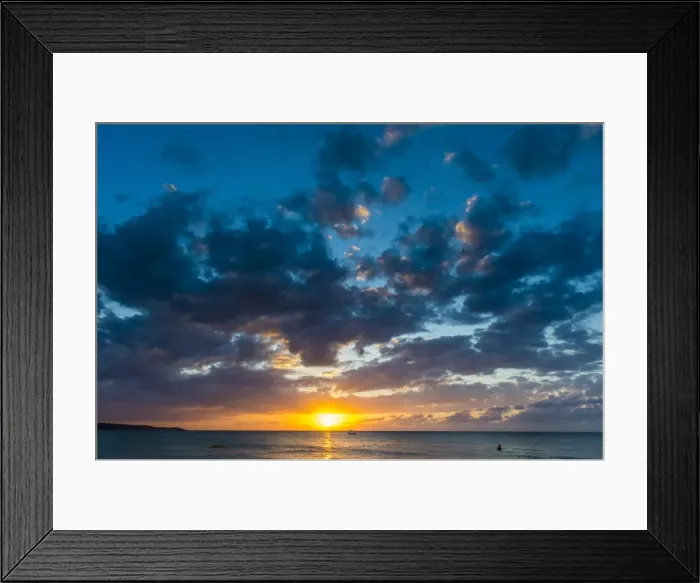 Framed Print : Sunset on Seven Mile Beach, Negril, Jamaica, West Indies, Caribbean, Central America Framed Print : Sunset on Seven Mile Beach, Negril, Jamaica, West Indies, Caribbean, Central America