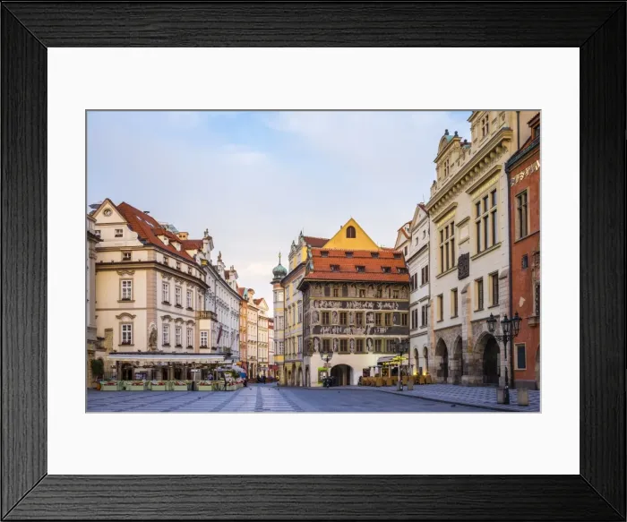 Framed Print : Staromestske namesti (Old Town Square) at dawn, Stare Meso (Old Town), Prague, Czech Republic Framed Print : Staromestske namesti (Old Town Square) at dawn, Stare Meso (Old Town), Prague, Czech Republic