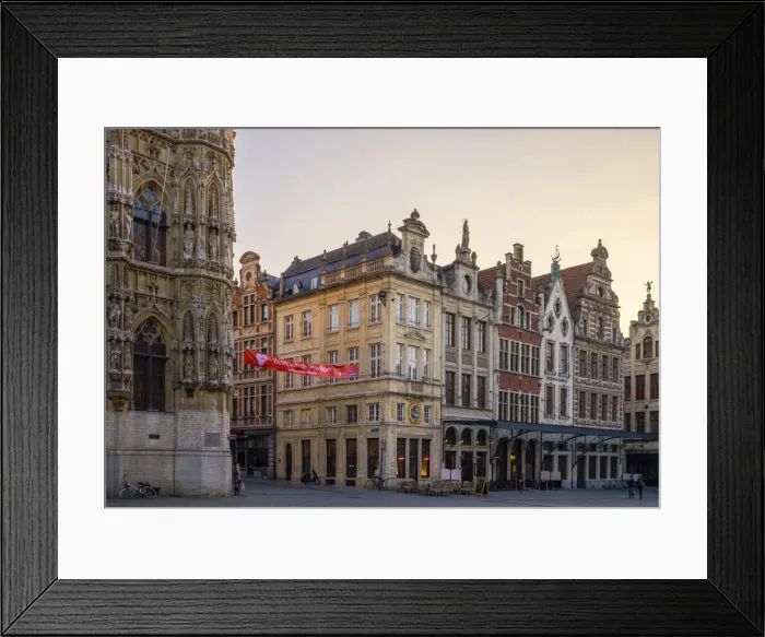 Framed Print : Flemish buildings on Grote Markt, Leuven, Flemish Brabant, Flanders, Belgium, Europe Framed Print : Flemish buildings on Grote Markt, Leuven, Flemish Brabant, Flanders, Belgium, Europe
