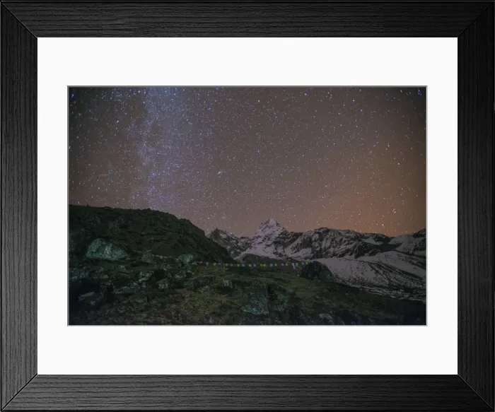 Framed Print : Ama Dablam Base Camp at night, Khumbu Region, Nepal, Himalayas, Asia Framed Print : Ama Dablam Base Camp at night, Khumbu Region, Nepal, Himalayas, Asia