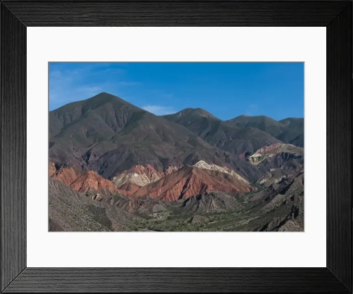 Framed Print : Nature works its magic with stone, Jujuy province famous for its extraordinary palette of colors Framed Print : Nature works its magic with stone, Jujuy province famous for its extraordinary palette of colors