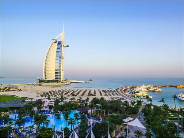 Burj Al Arab, Jumeirah Beach, Dubai, United Arab Emirates, Middle East