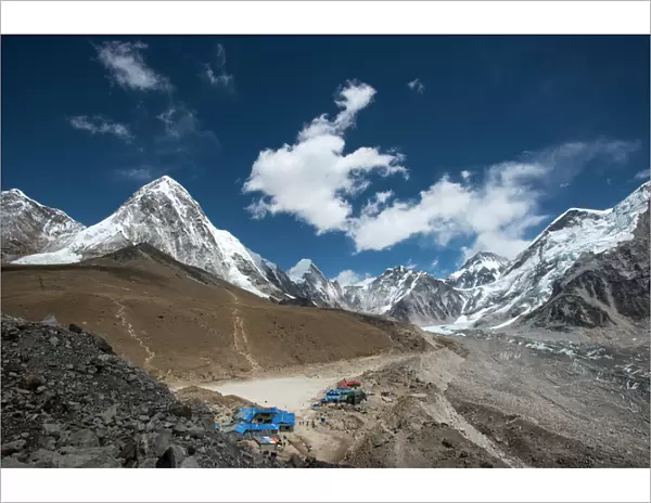 The last village on the Everest Base Camp trek lying at 5100m, Khumbu Region, Nepal
