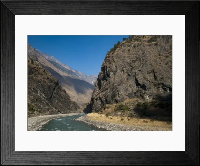 Framed Print : The Kali Gandaki is one of the major rivers of Nepal, Manaslu Region, Nepal, Himalayas Framed Print : The Kali Gandaki is one of the major rivers of Nepal, Manaslu Region, Nepal, Himalayas